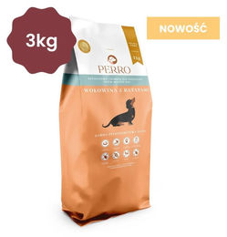 PERRO Trockenfutter für kleine Hunde mit Rind und Süßkartoffeln 3 kg – Bild 1 von 1
