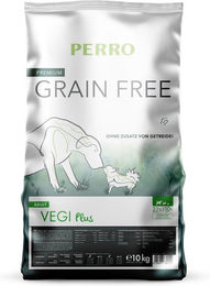 Produktbild von PERRO Trockenfutter Vegi Plus für Hunde Adult Getreidefrei Vegan Glutenfrei 1kg