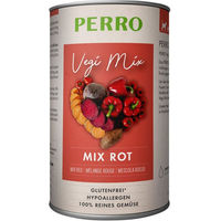 Produktbild von PERRO Vegi Mix Rot Nassfutter Hund Adult Getreidefrei und Hypoallergen ohne tierisches Protein