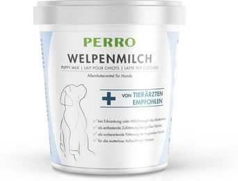 Produktbild von PERRO Welpenmilch Pulver Getreidefrei zur Unterstützung des Immunsystems 1000g