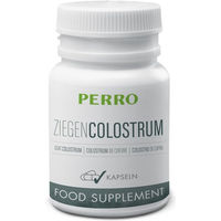 Produktbild von PERRO Ziegen Colostrumkapseln zur Immunstärkung für Hunde und Katzen für alle Altersstufen