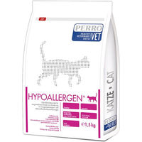 Produktbild von PERROVET Hypoallergenes Diätfutter für erwachsene Katzen zur Unterstützung der Magen-Darm-Gesundheit Trockenfutter 1000g