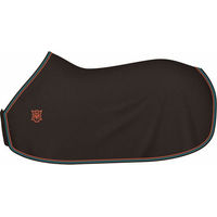 Produktbild von Personalisierte matte Fleece Paradedecke für Pferde in Lila 145 cm