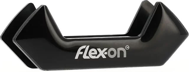 Personalisierte Sattelaufkleber Flex-On Safe-On mit grauer Box – Bild 1 von 1
