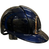 Produktbild von Personalisierter KEP Cromo 2 Reithelm aus Leder für Unisex in Blau Größe M