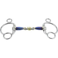 Produktbild von Pessoa Gebiss für Pferde Trust Sweet Iron 2,5 Eggbutt Brass Ring 16