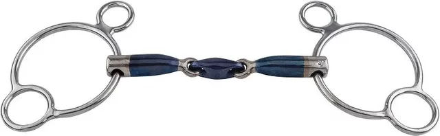 Pessoa Gebiss für Pferde Trust Sweet Iron 2,5 Ring Eliptical Größe 16 – Bild 1 von 1