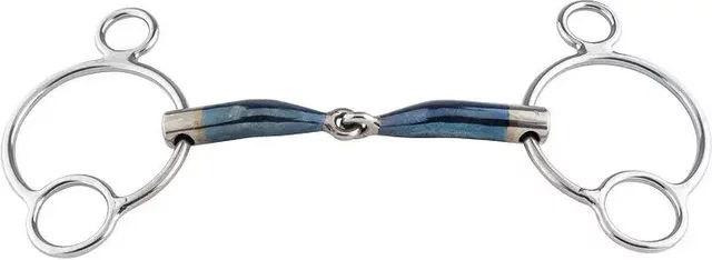 Pessoa Gebiss für Pferde Trust Sweet Iron 2,5 Ring Jointed Edelstahl – Bild 1 von 1