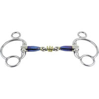 Produktbild von Pessoa Gebiss für Pferde Trust Sweet Iron mit Eggbutt Brass Ring Grösse 16