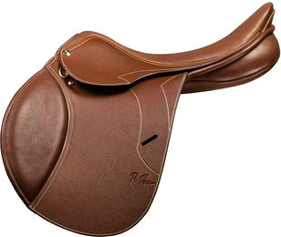 Produktbild von Pessoa Gen-X Elite Springsattel aus Leder in Braun für Pferde