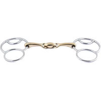 Produktbild von Pessoa Jump'In Newstyle Gebiss für Pferde aus Metall 125 mm
