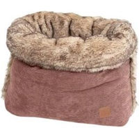 Produktbild von PET & Co. Hunde Kuschelkordel aus Kunstfell in Rosa/Grau Größe S