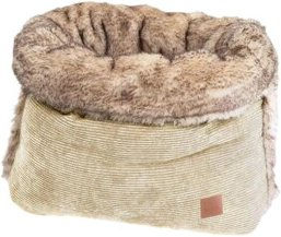 PET & Co. Hunde Kuschelkordel aus Kunstfell in Sand Größe S – Bild 1 von 1