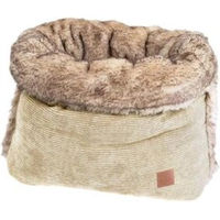 Produktbild von PET & Co. Hunde Kuschelkordel aus Kunstfell in Sand Größe S