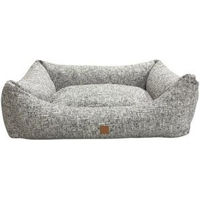 Produktbild von PET & Co. Hundebett aus Chenille in Beige/Grau Größe M