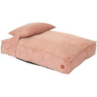 Produktbild von PET & Co. Hundebett Cordi Luxus aus Cord in Rosa Größe M mit Oeko-Tex Standard 100