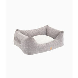 Produktbild von PET & Co. Hundebett Kingston Basic aus Cord grau Größe L OEKO-TEX zertifiziert