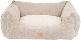 PET & Co. Hundebett Kingston Basic aus Cord in Beige Größe M mit OEKO-TEX Zertifizierung – Bild 1 von 2