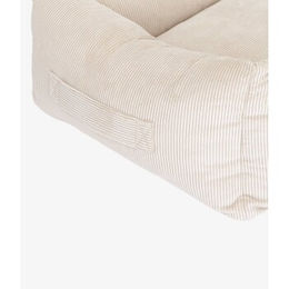 PET & Co. Hundebett Kingston Cord Luxus Beige XL aus Baumwolle mit Oeko-Tex Standard 100 – Bild 1 von 1