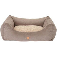 Produktbild von PET & Co. Hundebett Kingston Cord Luxus braun Baumwolle Größe L Oeko-Tex Standard 100
