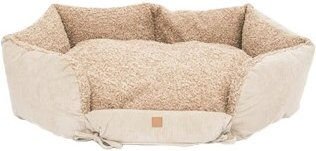 Produktbild von PET & Co. Hundebett Ronny Cord aus Baumwolle Beige Größe M Oeko-Tex Standard 100