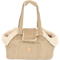 Produktbild von PET & Co. Hundetasche Lucky Canvas aus Baumwolle naturfarben für kleine Rassen