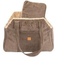 Produktbild von PET & Co. Hundetasche Lucky Luxus braun aus Cord mit Öko-Tex Standard 100