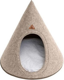 PET & Co. Hundezelt Tonto Luxus Kuschelhöhle aus Filz beige Größe S – Bild 1 von 1