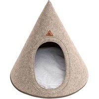 Produktbild von PET & Co. Hundezelt Tonto Luxus Kuschelhöhle aus Filz beige Größe S