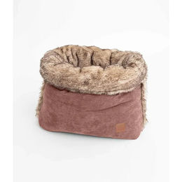 Produktbild von PET & CO. Katzenhöhle Kuschelhöhle aus Cord in Rosa Grösse M