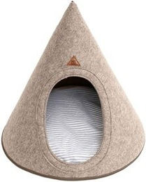 PET & Co. Kuschelhöhle Tonto Hund & Katze Filz Beige Größe M – Bild 1 von 1