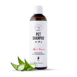 PET Essential Aloe Vera Shampoo für Hunde und Katzen 250ml Hypoallergen zur Beruhigung von Haut und Fell - 250 ml – Bild 1 von 8