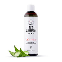 Produktbild von PET Essential Aloe Vera Shampoo für Hunde und Katzen 250ml Hypoallergen zur Beruhigung von Haut und Fell - 250 ml