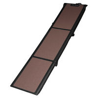 Produktbild von Pet Gear Travel Lite Hunderampe Schoko/Schwarz