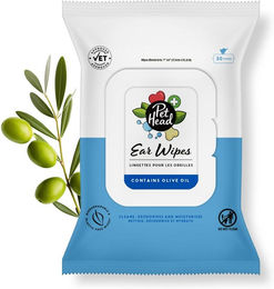 Pet Head Health Ohrenreiniger Ohrentücher Blau 30 Stück – Bild 1 von 3