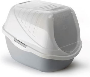 Produktbild von PET INN Easy Cat Haubentoilette für Katzen Grau 54x40x40 cm