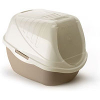 Produktbild von PET INN Easy Cat Haubentoilette für Katzen in Beige 54x40x40 cm aus Kunststoff