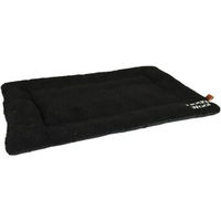 Produktbild von Pet Joy Hundedecke DoggyWool Blanket aus Wolle und Polyester Schwarz Größe L