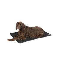 Produktbild von Pet-Joy Hundematte aus Wolle in Schwarz Größe M