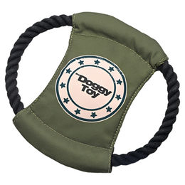 Produktbild von Pet-Joy Products DoggyToy Oxford N1 Wurfspielzeug für Welpen aus Oxford-Gewebe Grün