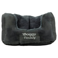 Produktbild von Pet-Joy Products Hundekorb Doggy Teddy Strong Schwarz Fleece Größe XL
