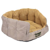 Produktbild von Pet-Joy Products Hundekorb Doggy Teddy X-Treme Fossil Beige Fleece Größe L