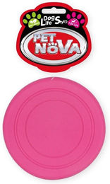 Produktbild von Pet Nova Dog Life Style Frisbee für Hunde 18cm Rosa mit Minzaroma