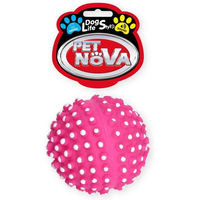 Produktbild von PET NOVA Dog Life Style Kauspielzeug Igellball aus Naturkautschuk für Hunde Rosa 6,5cm - 6,5 cm
