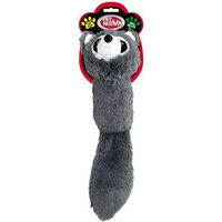 Produktbild von Pet Nova Dog Life Style Plüschspielzeug Waschbär mit Quietschefunktion 41cm für Hunde