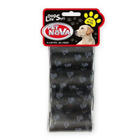 Produktbild von Pet Nova Hundekotbeutel Schwarz 80 Stück - 4 x 20 Stk.