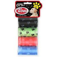 Produktbild von PET NOVA Hundekotsäcke Bunt 4 Rollen à 20 Stück