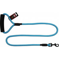 Produktbild von PET NOVA Hundeleine aus Nylon mit Griff in Blau 120 cm
