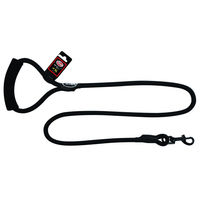 Produktbild von Pet Nova Hundeleine aus Nylon mit Neoprengriff Schwarz XL 1,2cm x 120cm
