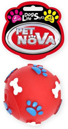 PET NOVA Hundespielzeug Kauspielzeug Rot 6cm – Bild 1 von 1